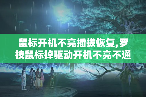 鼠标开机不亮插拔恢复,罗技鼠标掉驱动开机不亮不通电等,终极原因与解决方案