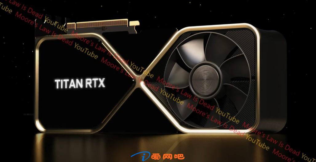 英伟达 TITAN RTX 显卡渲染图曝光：金色外观，4 槽厚